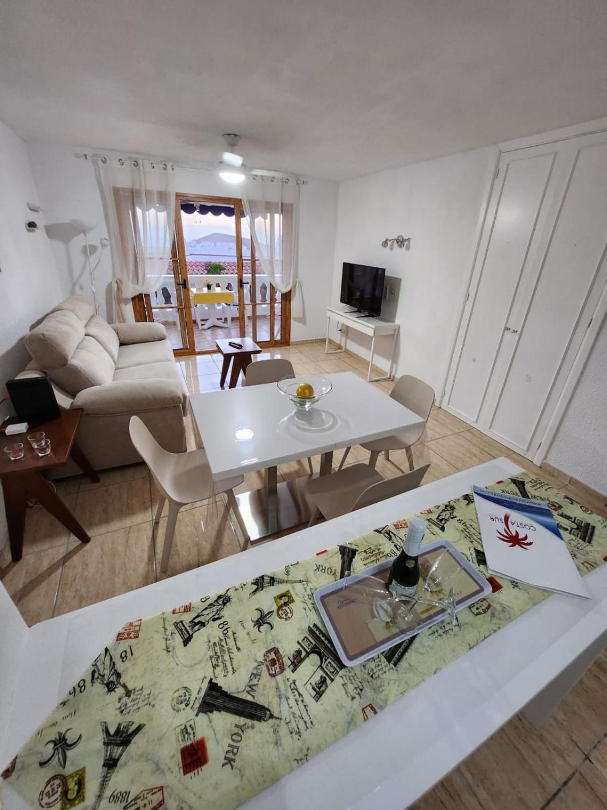 Santiago Beach, Los Cristianos Apartment With Air Conditioning Buitenkant foto